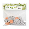 Earth Day Seed Money Coin Pack (20 coins) - Stock Design L